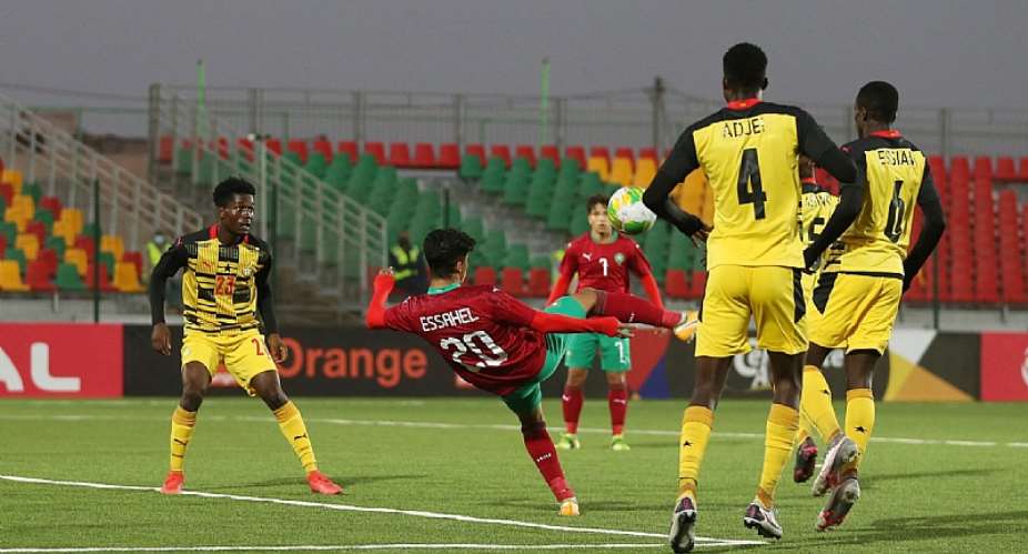 U-20 AFCON: Ghana stays top of Group C after draw with Morocco