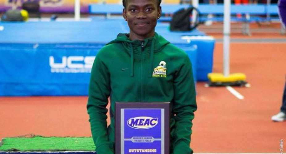 Martha Bissah Voted Most Outstanding Track Athlete At MEAC