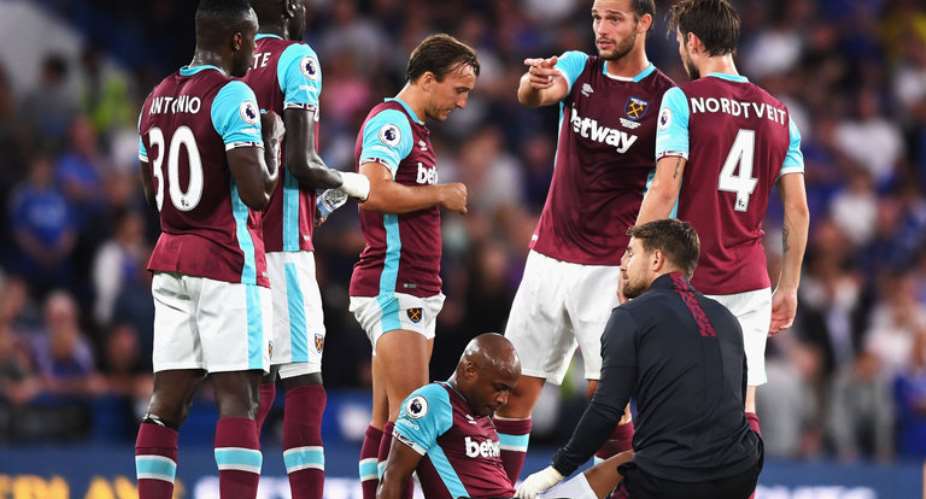 Andre Ayew admits injury woes has frustrated him since joining West Ham United