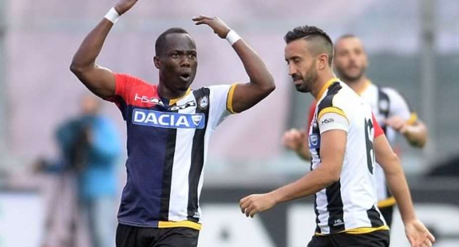 Agyemang-Badu charges Udinese teammates to improve performance