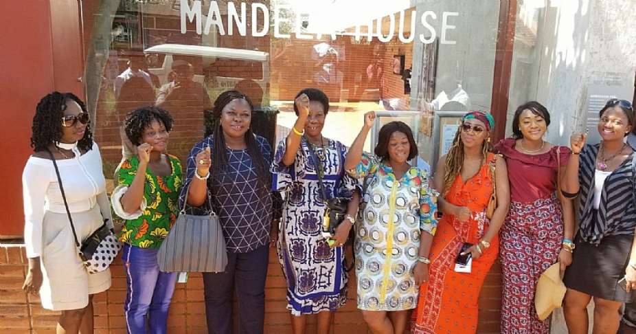 Kasapreko distributors Visit Nelson Mandelas House