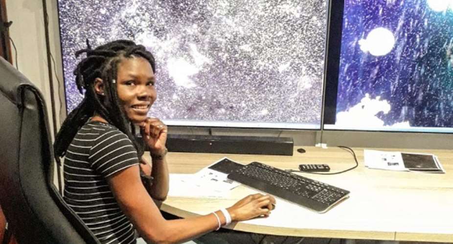Marie Korsaga is the first female astrophysicist in West Africa.
