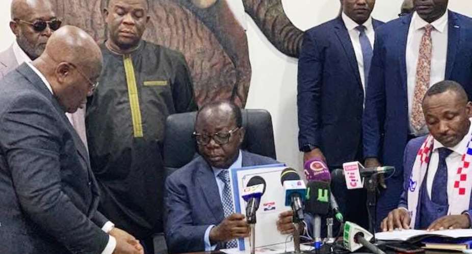 NPP Primaries: Akufo-Addo File Forms After SONA