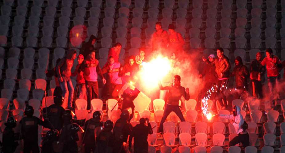 Ten sentenced to death over Egypt football riot