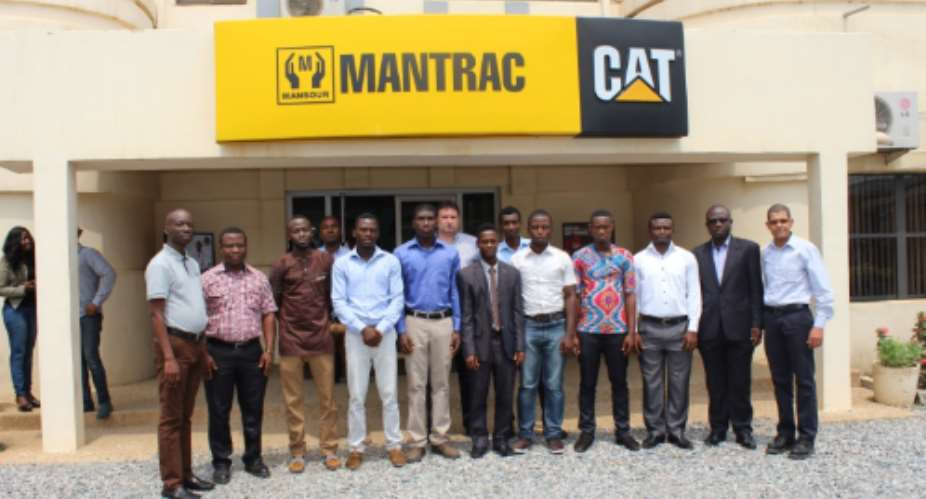 Caterpillar And Mantrac Ghana Provides Free Training For Technicians