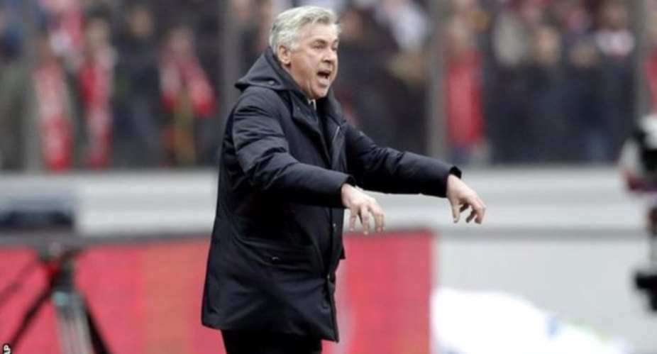Ancelotti questioned over middle finger gesture