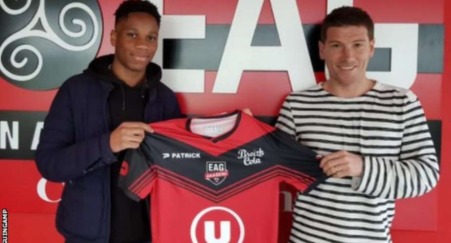 Drogbas 17-Year-Old Son Joins French Ligue 1 Side Guingamp