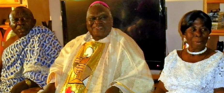 The Three Siblings; Archbishop Emeritus P. K. Sarpong; Theresa Afua Fofie; Nana Osei Sarpong