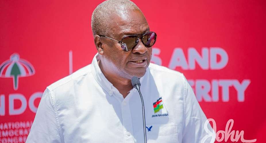 John Dramani Mahama, NDC flagbearer