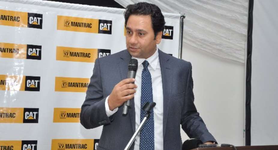 Mantrac Ghana hosts Caterpillar Group President as part of 80th anniversary