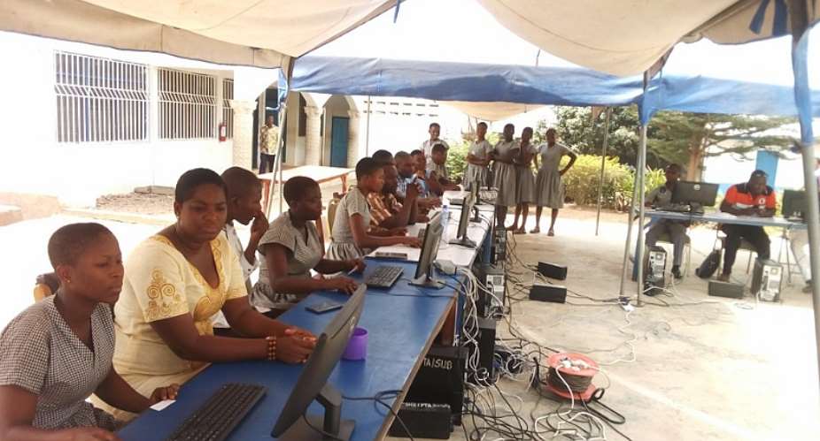 E-Voting Used In SRC Elections At Mawuko Girls