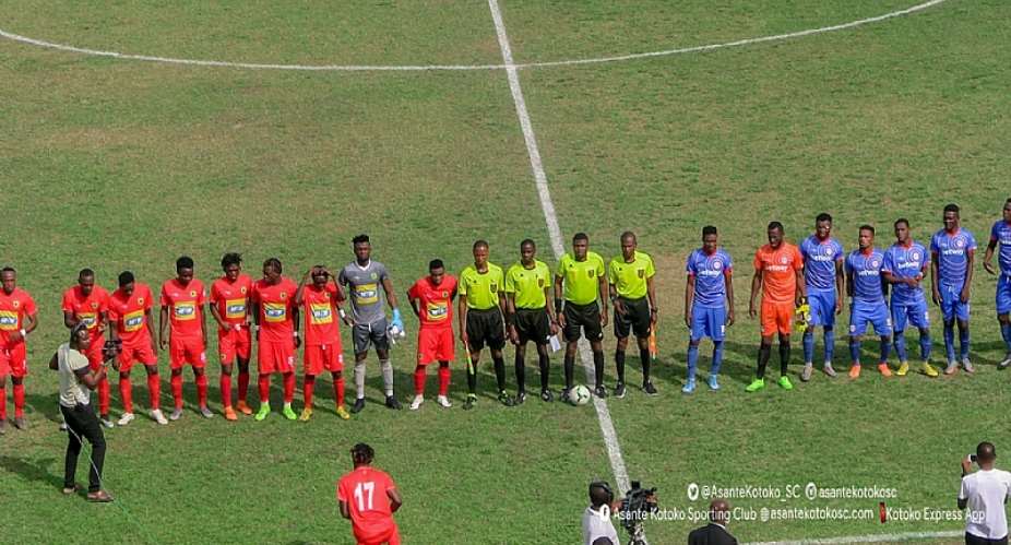Kotoko 1-1 Liberty - Coach David Ocloo Neutralize Maxwell Konadu In Kumasi