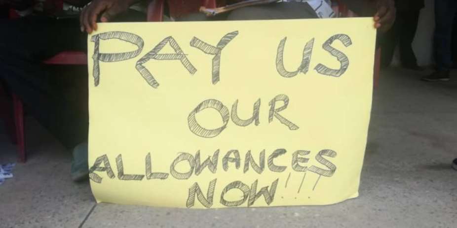 Youth in Afforestation beneficiaries demand unpaid allowance