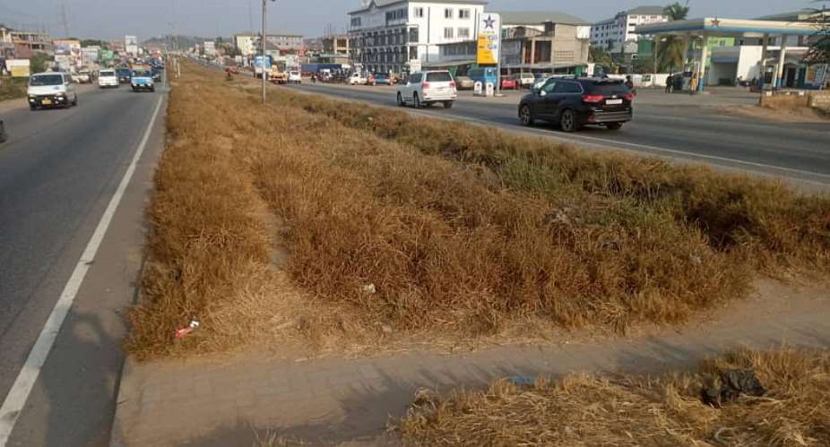Ghanas Road Medians; Are They Ornamental Establishments Or Deliberate Sand Heaps?