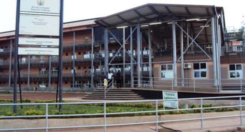 Front view of the Tamale Teaching Hospital