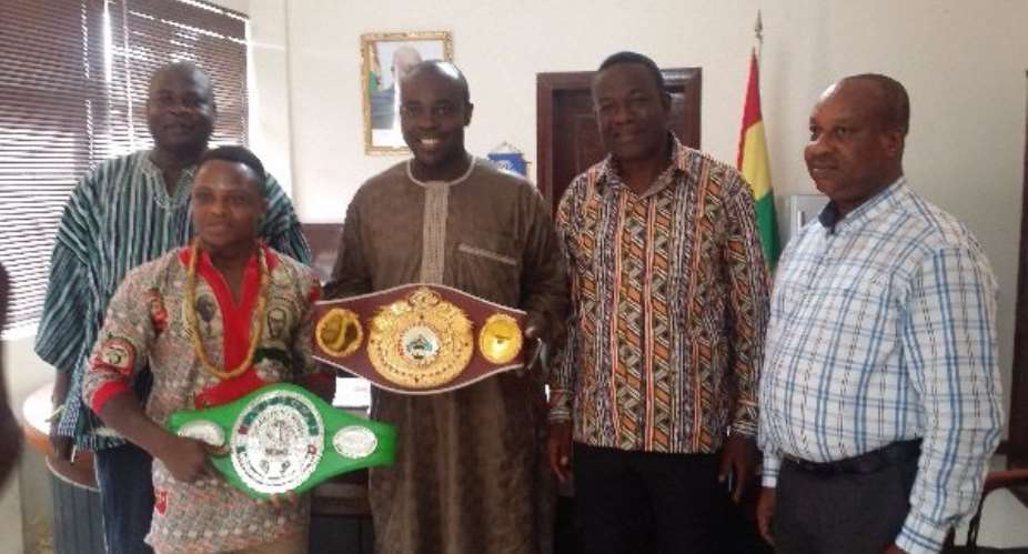 Government assures Isaac Dogbe of support ahead of world title bout