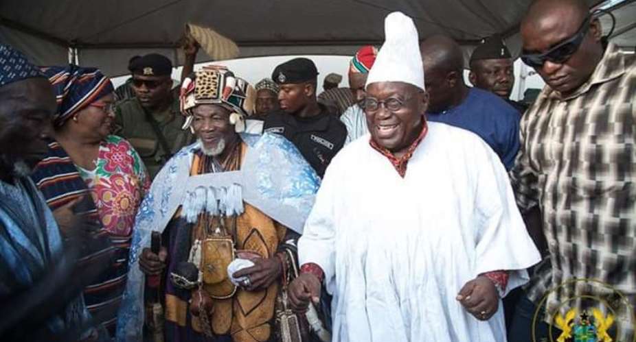 President Akufo-Addo: One Man With Many Chieftaincy Titles