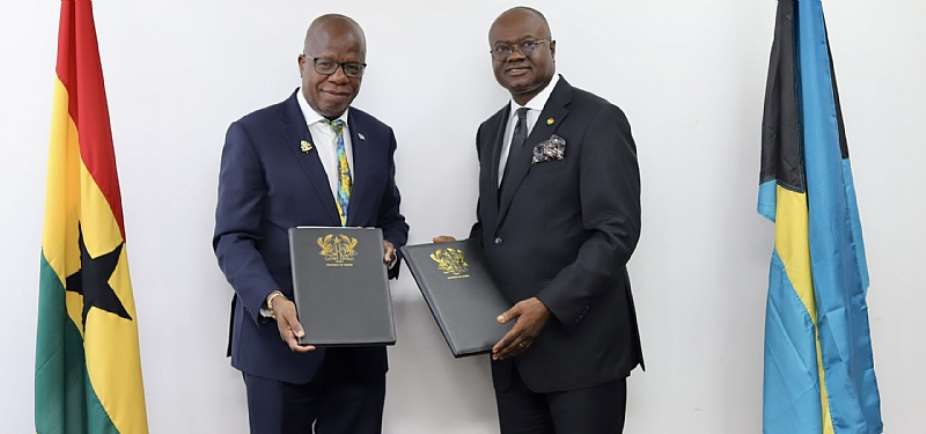 Ghana, Bahamas sign visa waiver agreement to boost tourism