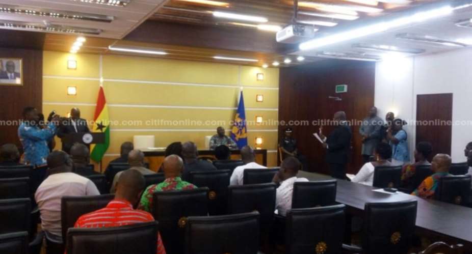 Nana Addo Sworn In Amidu As Special Prosecutor