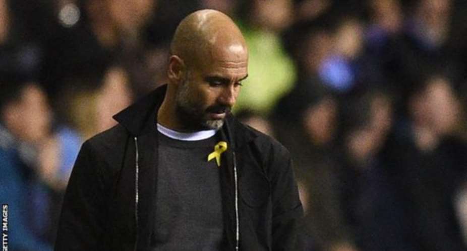 Pep Guardiola Charged For Wearing Political Ribbon