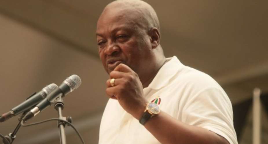 NDC Provisional Results: Mahama Leads