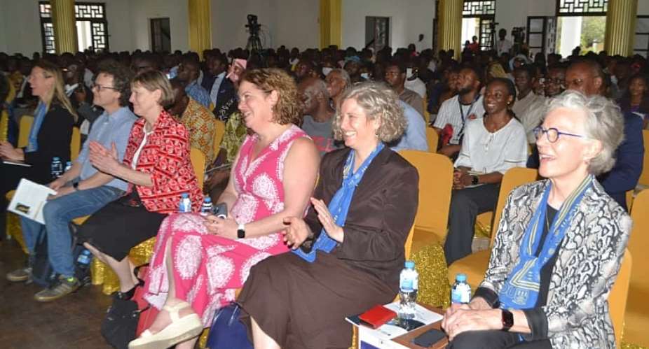 “Come back home and lead your countries” — Emily Fertik begs Ghanaian students abroad