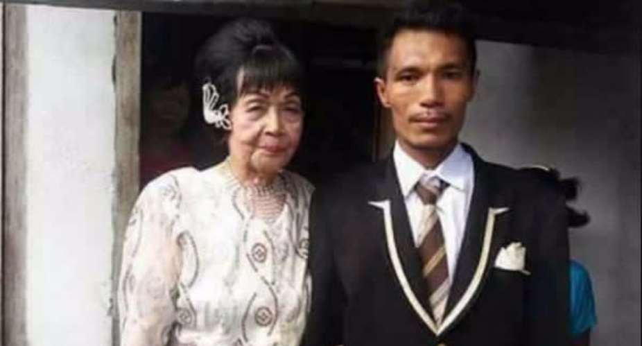 82-year-old granny marries 28-year-old man she mistakenly called