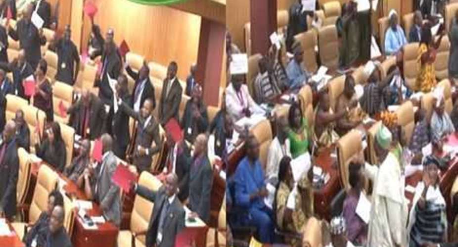 Parliament Bans Pacards On Budget Day