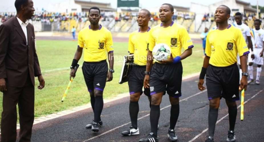 Referee Cecil Fleischer takes charge of Hearts-Wa All Stars game, Amoah for Kotoko-AshGold game