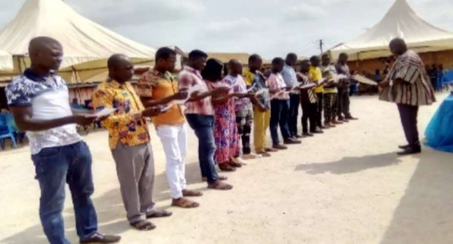 Town And Area Councils Inaugurated In Dormaa East District