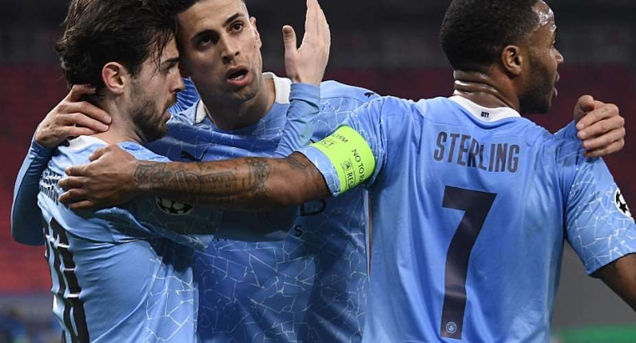Man City beat Gladbach in Champions League for 19th win ina row