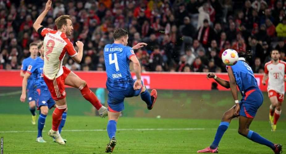Harry Kane has scored 27 goals in 23 Bundesliga games