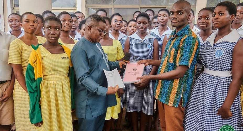 Ghana Library Authority applauds Ho Central MPs donation, appeal for PWDs support