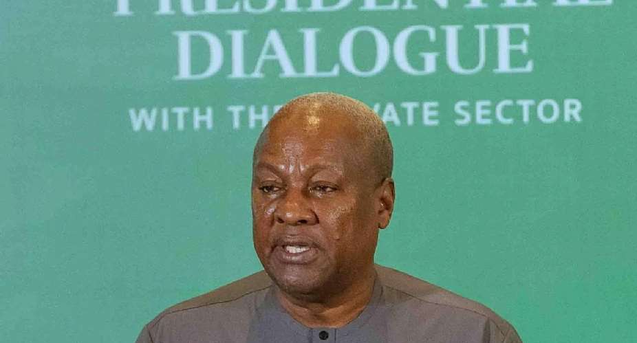 Mahama engages Ghana’s private sector in strategic presidential dialogue to drive economic growth