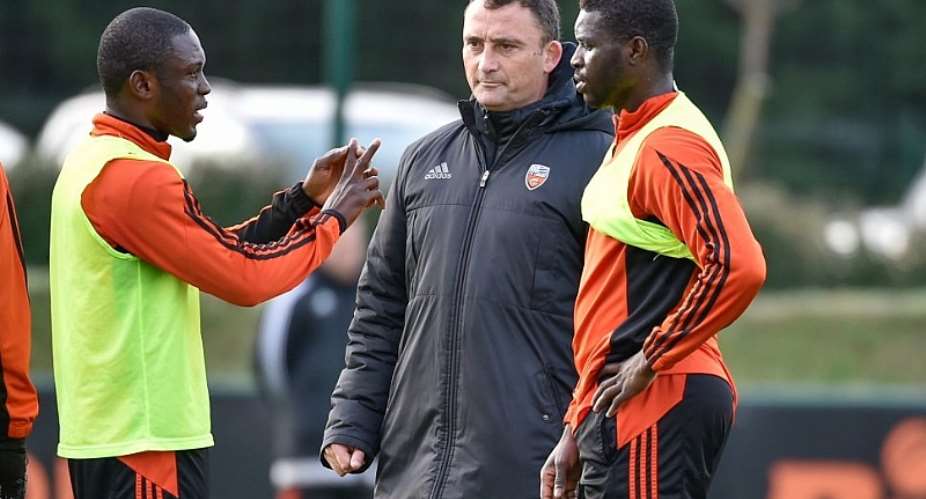 Ghana duo Wakaso and Waris aspiring to steer Lorient to safety in France