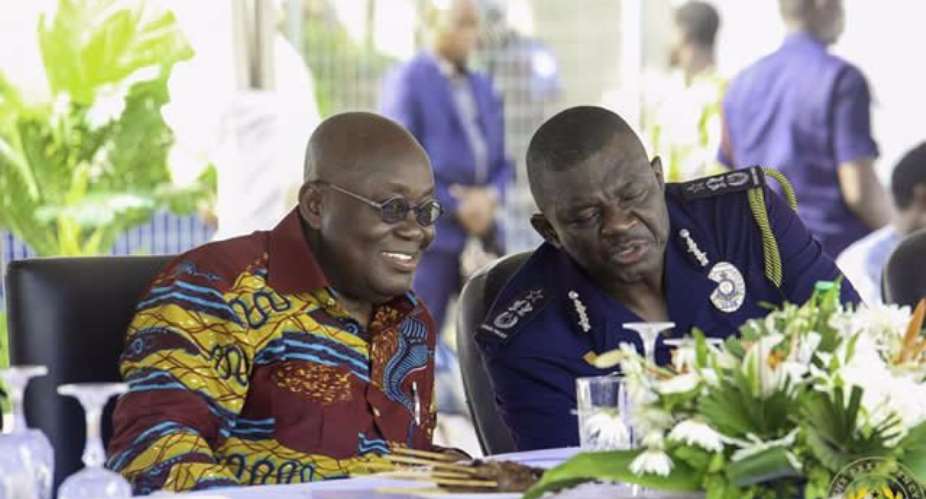 Photos: Akufo-Addo at police service end of year get-together
