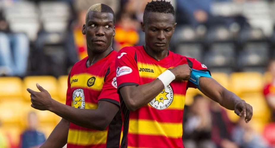 Midfielder Abdul Osman provides assist to help Partick Thistle to defeat Heart in Scottish Premiership