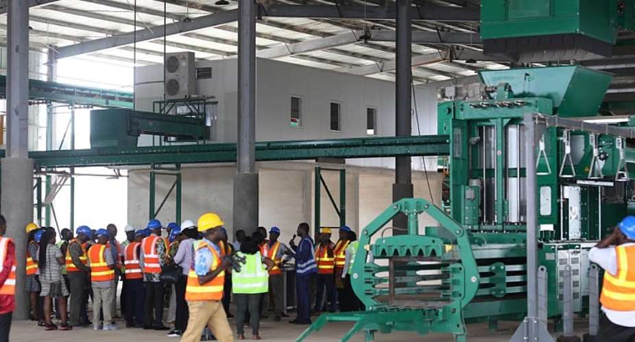 Completed Kumasi Compost And Recycling Plant Hosts MPs