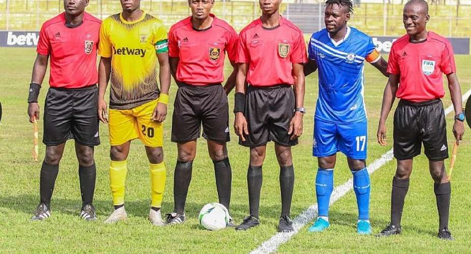 GFA Pays Officiating Allowances Of Referees To Cover Matchday 1-4