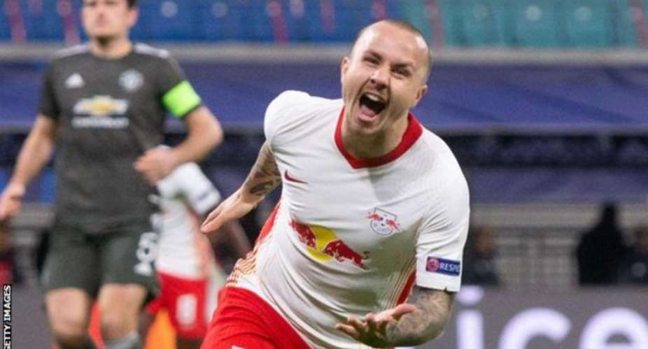 Angelino has scored eight goals in 31 appearances for RB Leipzig this season