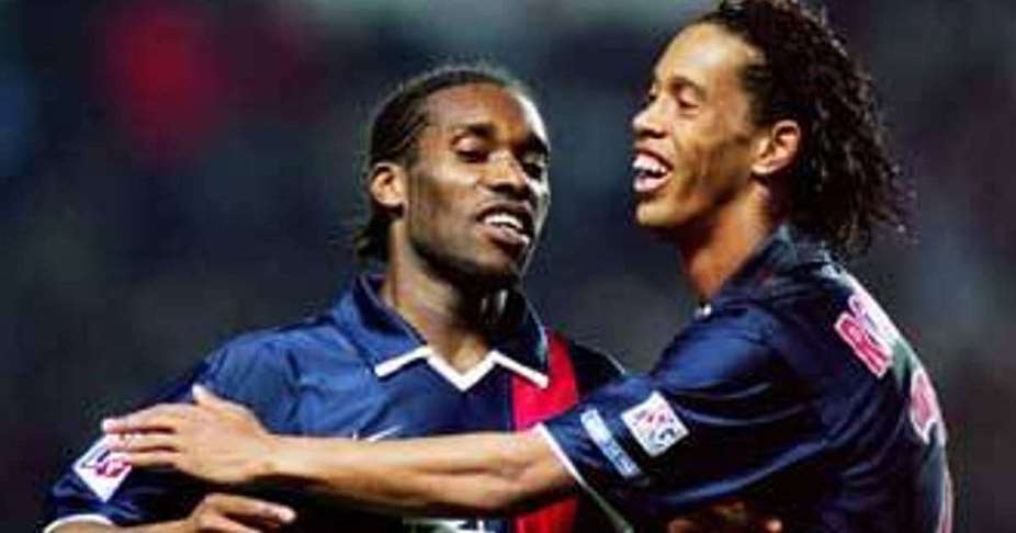 Ronaldinho copied me at PSG, says Nigeria legend Jay-Jay Okocha