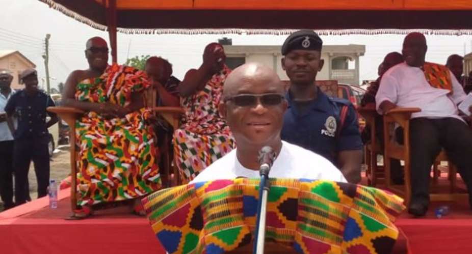 One district, one factory: Volta minister cuts sod for Kente Village in Agortime