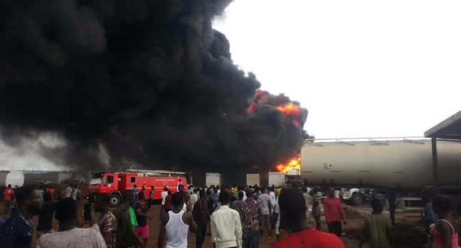 No deaths recorded in Ashaiman tanker yard fire – Fire Service