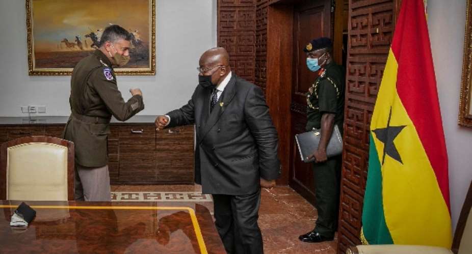 Africom Commander deepens Ghana-US security ties