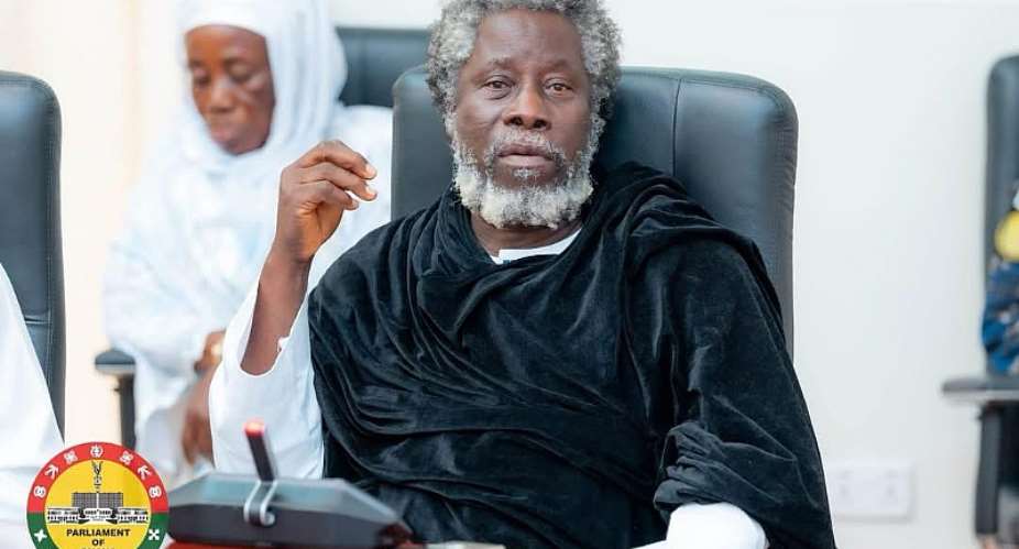 Okronkronyi Nyame Somafo Yawoh, founder and spiritual head of Asomdwee Ntontom Som.