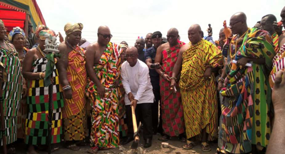 Agotime Kente Village Takes Off With One District One Factory Policy