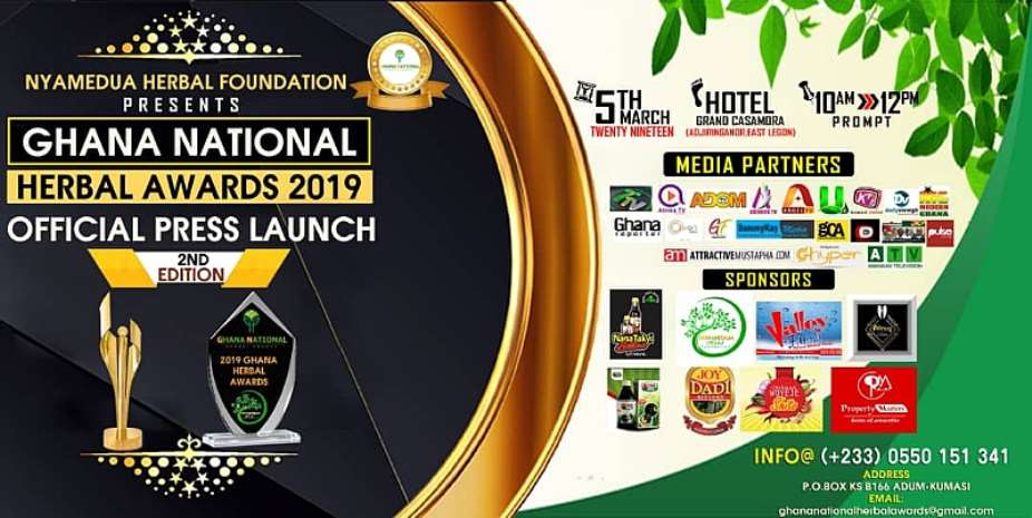 Nominees For Ghana Herbal Awards 2019 To Be Released