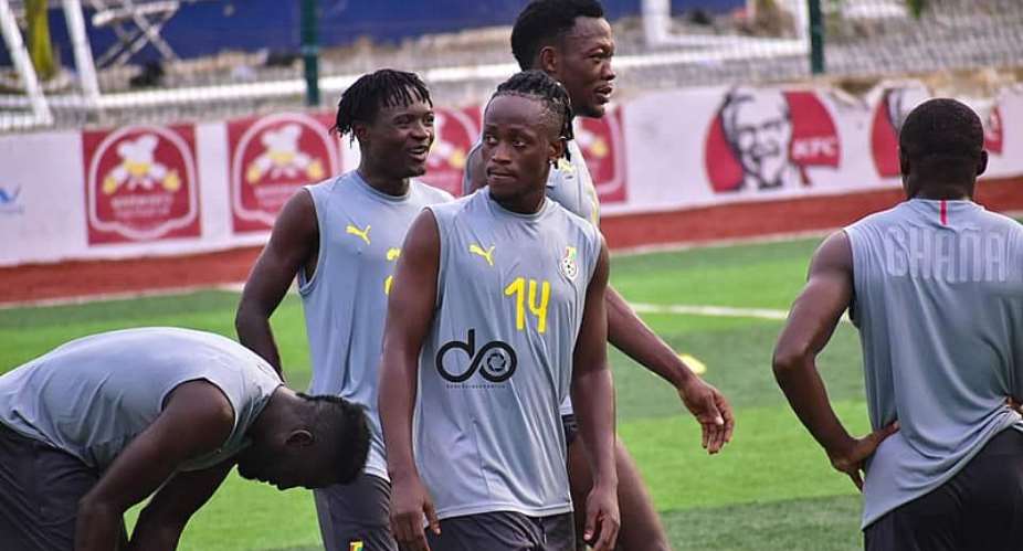 2021 Afcon Qualifiers: Black Stars resume training with Wakaso and Boateng ahead of South Africa and Sao Tome games Photos