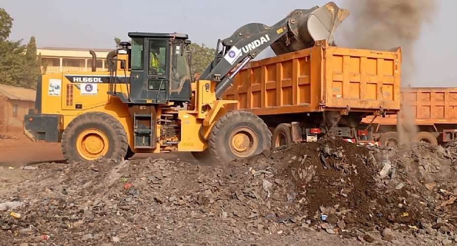 Upper West: Over 92,000 tons of refuse cleared in seven districts by Zoomlion