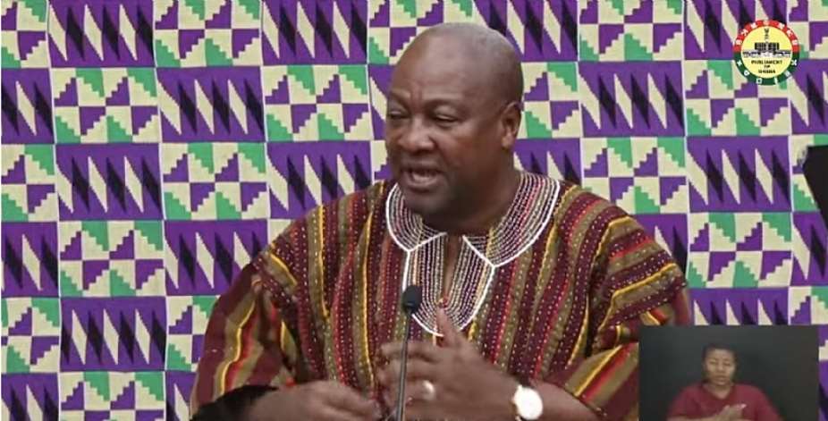 Full text: President Mahama delivers first State of the Nation Address